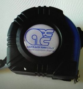 Рулетка измерительная с фирменным логотипом